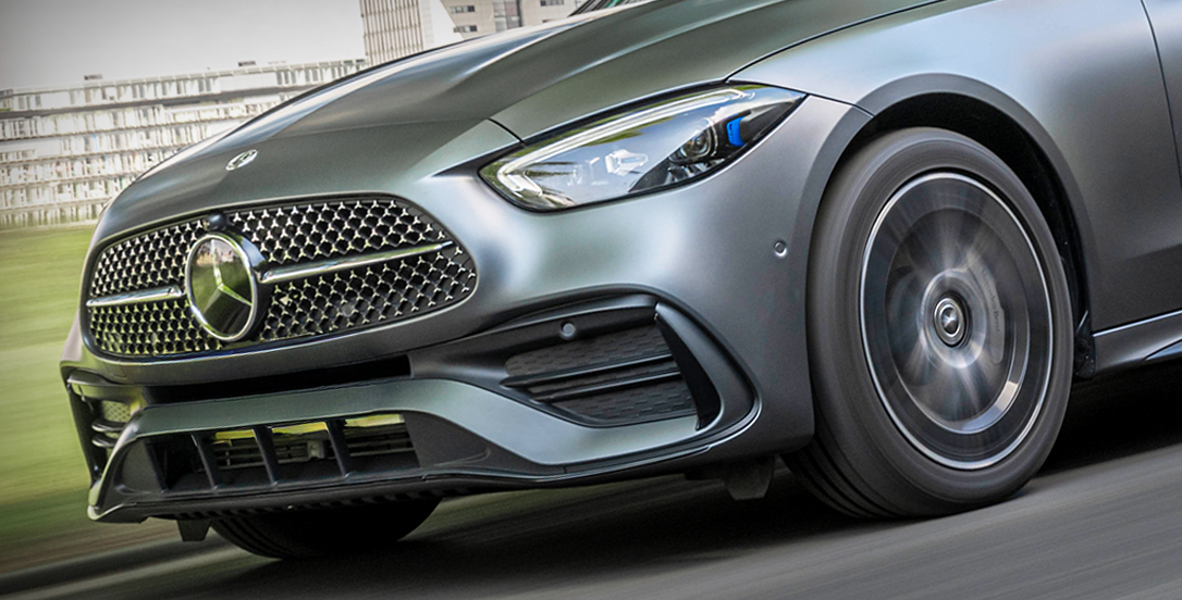 Mercedes MO tyres make the difference.